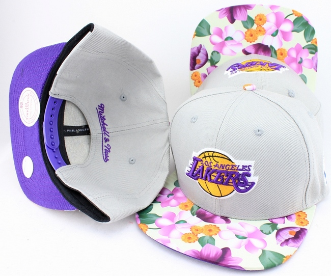NBA Los Angeles Lakers MN Snapback Hat #43
